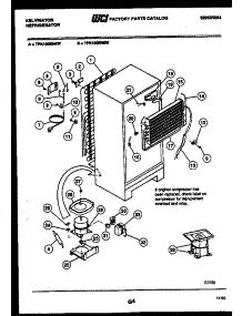 05 - System And Automatic Defrost Parts parts for Frigidaire Refrigerator TPK180EN5W from AppliancePartsPros.com