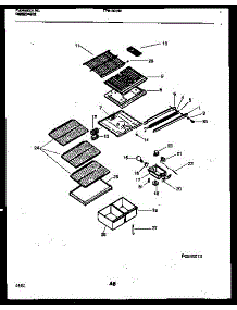 05 - Shelves And Supports parts for Frigidaire Refrigerator TPK180HN2W from AppliancePartsPros.com