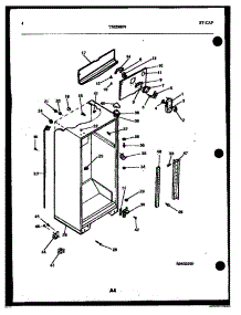 03 - Cabinet Parts parts for Frigidaire Refrigerator TSI206EN4D from AppliancePartsPros.com