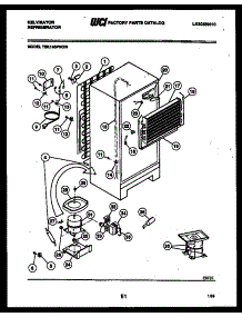 05 - System And Automatic Defrost Parts parts for Frigidaire Refrigerator TSI206EN1D from AppliancePartsPros.com