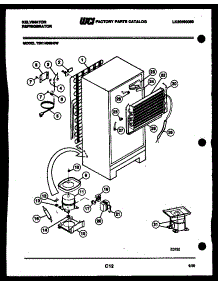 05 - System And Automatic Defrost Parts parts for Frigidaire Refrigerator TSK160EN3D from AppliancePartsPros.com