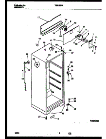 03 - Cabinet Parts parts for Frigidaire Refrigerator TSX130HN2D from AppliancePartsPros.com