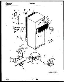 05 - System And Automatic Defrost Parts parts for Frigidaire Refrigerator TSX130HN2D from AppliancePartsPros.com