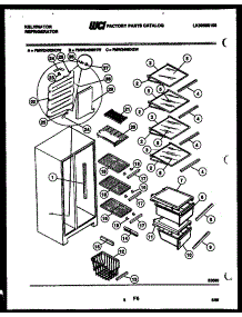 05 - Shelves And Supports parts for Frigidaire Refrigerator FMW240EN1D from AppliancePartsPros.com