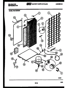 07 - System And Automatic Defrost Parts parts for Frigidaire Refrigerator FSK190EN3D from AppliancePartsPros.com