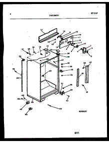 03 - Cabinet Parts parts for Frigidaire Refrigerator TMK206EN3D from AppliancePartsPros.com