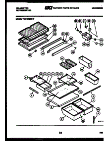 04 - Shelves And Supports parts for Frigidaire Refrigerator TMK180EN1W from AppliancePartsPros.com