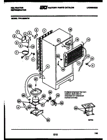 05 - System And Automatic Defrost Parts parts for Frigidaire Refrigerator TPK160BN7F from AppliancePartsPros.com