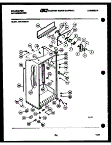 03 - Cabinet Parts parts for Frigidaire Refrigerator TSI180EN1V from AppliancePartsPros.com