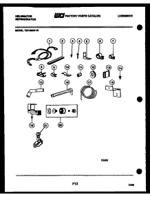 07 - Ice Maker Installation Parts parts for Frigidaire Refrigerator TSI180EN1T from AppliancePartsPros.com