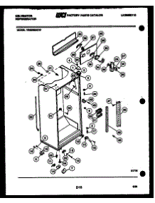 03 - Cabinet Parts parts for Frigidaire Refrigerator TSI206EN0V from AppliancePartsPros.com