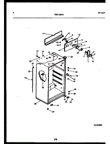 03 - Cabinet Parts parts for Frigidaire Refrigerator TSK150HN2W from AppliancePartsPros.com