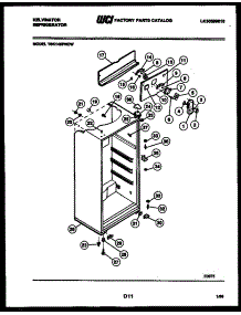 03 - Cabinet Parts parts for Frigidaire Refrigerator TSI206EN1F from AppliancePartsPros.com