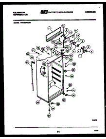 03 - Cabinet Parts parts for Frigidaire Refrigerator TPK180PN2V from AppliancePartsPros.com