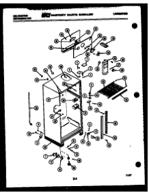 03 - Cabinet Parts parts for Frigidaire Refrigerator TSK180EN0V from AppliancePartsPros.com