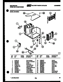 03 - Unit Parts parts for Frigidaire Air Conditioner M418D2EA from AppliancePartsPros.com