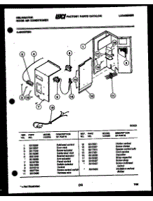 03 - Electrical Parts parts for Frigidaire Air Conditioner M422F2SA from AppliancePartsPros.com