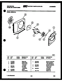 03 - Air Handling Parts parts for Frigidaire Air Conditioner M205G1QA from AppliancePartsPros.com
