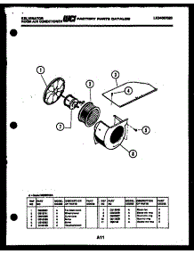 04 - Air Handling Parts parts for Frigidaire Air Conditioner M528D2SA from AppliancePartsPros.com