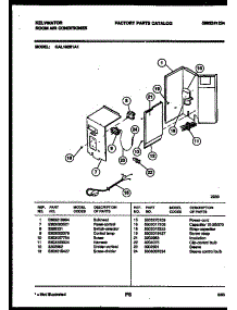 04 - Electrical Parts parts for Frigidaire Air Conditioner KAL102S1A1 from AppliancePartsPros.com