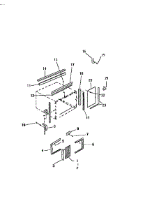 05 - Window Mounting Parts parts for Frigidaire Air Conditioner M420T2SA from AppliancePartsPros.com