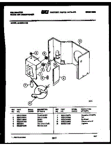 03 - Electrical Parts parts for Frigidaire Air Conditioner MH206H1QB from AppliancePartsPros.com