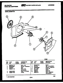 04 - Air Handling Parts parts for Frigidaire Air Conditioner MH208H1QA from AppliancePartsPros.com