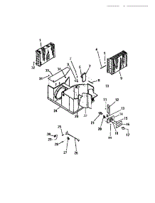 03 - Controls parts for Frigidaire Air Conditioner MH521B2SA from AppliancePartsPros.com