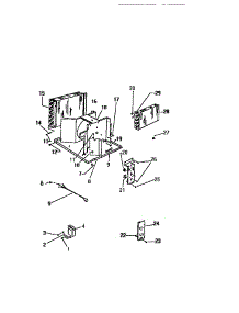 03 - Controls parts for Frigidaire Air Conditioner SH310C1QA from AppliancePartsPros.com