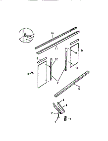 06 - Window Mounting Parts parts for Frigidaire Air Conditioner S2-06B1E from AppliancePartsPros.com