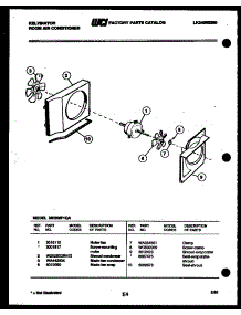 04 - Air Handling Parts parts for Frigidaire Air Conditioner MH208F1QA from AppliancePartsPros.com