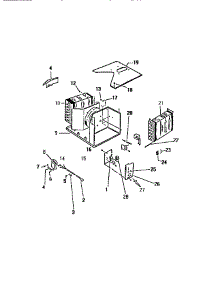 03 - Controls parts for Frigidaire Air Conditioner MH413T1QA from AppliancePartsPros.com