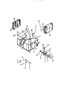 03 - Controls parts for Frigidaire Air Conditioner MH525A2SA from AppliancePartsPros.com