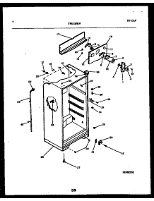 03 - Cabinet Parts parts for Frigidaire Refrigerator TPK180HN1T from AppliancePartsPros.com