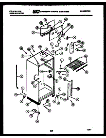 03 - Cabinet Parts parts for Frigidaire Refrigerator TSI180EN0F from AppliancePartsPros.com