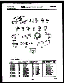 07 - Ice Maker Installation Parts parts for Frigidaire Refrigerator TSI180EN0D from AppliancePartsPros.com