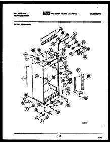 03 - Cabinet Parts parts for Frigidaire Refrigerator TSI206EN2W from AppliancePartsPros.com