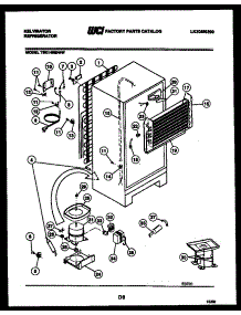 05 - System And Automatic Defrost Parts parts for Frigidaire Refrigerator TSK140EN4F from AppliancePartsPros.com