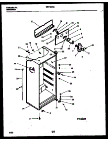 03 - Cabinet Parts parts for Frigidaire Refrigerator KRT15CRAW0 from AppliancePartsPros.com