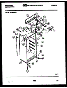 03 - Cabinet Parts parts for Frigidaire Refrigerator TAK180EN0D from AppliancePartsPros.com