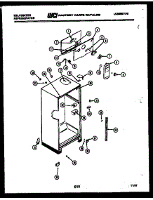 03 - Cabinet Parts parts for Frigidaire Refrigerator TMK180EN0D from AppliancePartsPros.com