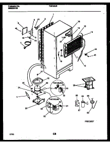 06 - System And Automatic Defrost Parts parts for Frigidaire Refrigerator THK190JN3W from AppliancePartsPros.com