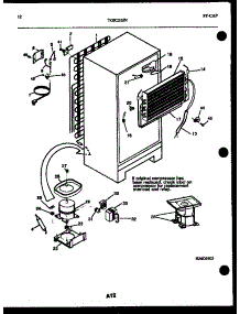 07 - System And Automatic Defrost Parts parts for Frigidaire Refrigerator TGK210JN0W from AppliancePartsPros.com