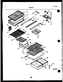 05 - Shelves And Supports parts for Frigidaire Refrigerator TSK206EN4D from AppliancePartsPros.com
