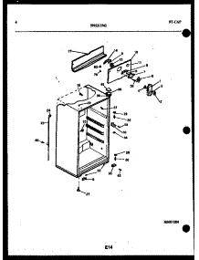 03 - Cabinet Parts parts for Frigidaire Refrigerator TSX130HN0W from AppliancePartsPros.com