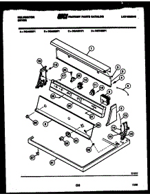 04 - Console And Control Parts parts for Frigidaire Dryer DGA900F1D from AppliancePartsPros.com