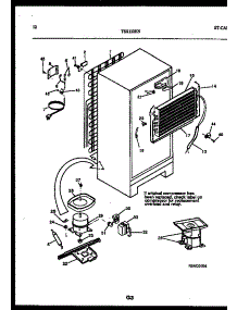 07 - System And Automatic Defrost Parts parts for Frigidaire Refrigerator TSX130HN1W from AppliancePartsPros.com