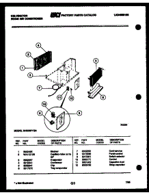04 - Electrical Parts parts for Frigidaire Air Conditioner MH205F1QA from AppliancePartsPros.com