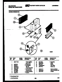03 - Electrical Parts parts for Frigidaire Air Conditioner MH205G1QA from AppliancePartsPros.com