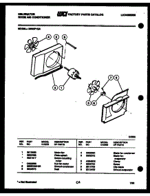 04 - Air Handling Parts parts for Frigidaire Air Conditioner M205F1QA from AppliancePartsPros.com